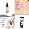 Tnw-The Natural Wash Combo With Charcoal Peel Off Mask & Vitamin C Face Serum