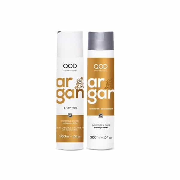 Qod Professional Argan Shampoo & Conditioner - 300Ml (Combo Of 2)