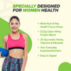 Myfitfuel Women Clean Whey Protein + Ayurveda Herbs & Multivitamins. (1 Kg | Chocolate Delight)