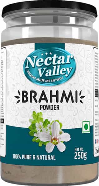 Nectar Valley Brahmi (Bacopa Monnieri) Powder | 100% Pure Natural Brahmi Powder - 250G