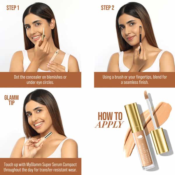 Myglamm Super Serum Concealer-101C Ivory