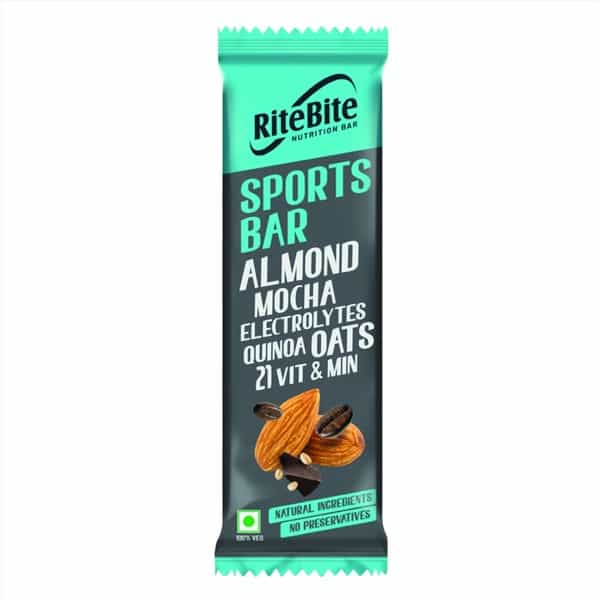 Ritebite Sports Bar Breakfast & Nutrition Bar 40G - Pack Of 1