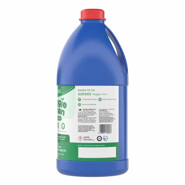 Wesol Food Grade Hydrogen Peroxide 3% Vegetable & Fruit Cleaner 1 Ltr