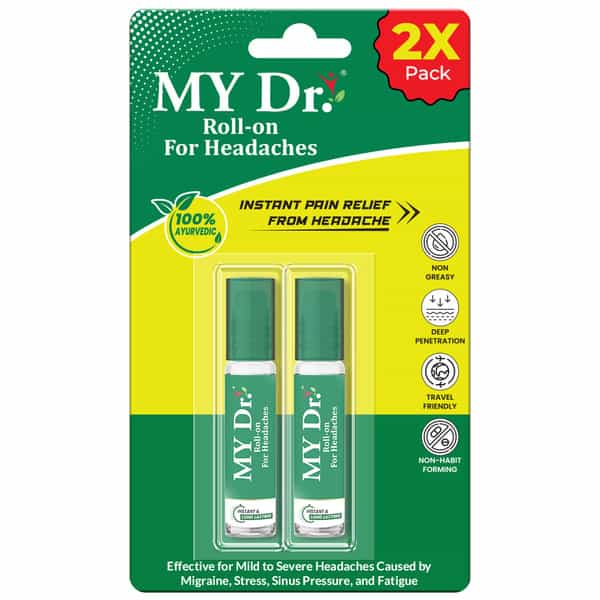 My Dr Headache Relief Roll-On | Pack Of 2