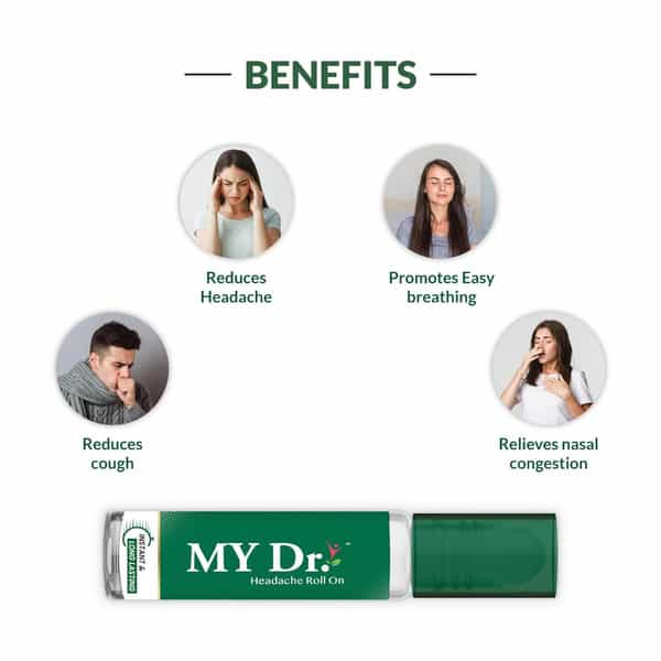 My Dr Headache Relief Roll-On | Pack Of 2