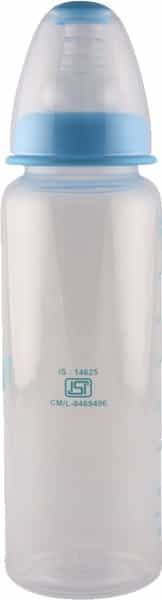 Mothercare Narrow Neck Bottle - Blue - 250Ml
