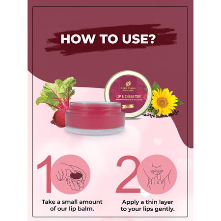 Regal Essence Lip & Cheek Tint | Beetroot Extract | Matte Finish | 8g