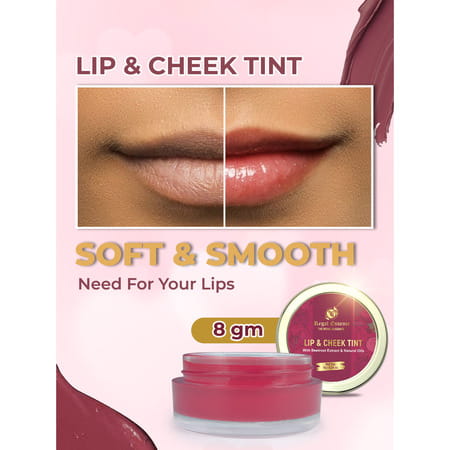 Regal Essence Lip & Cheek Tint | Beetroot Extract | Matte Finish | 8g