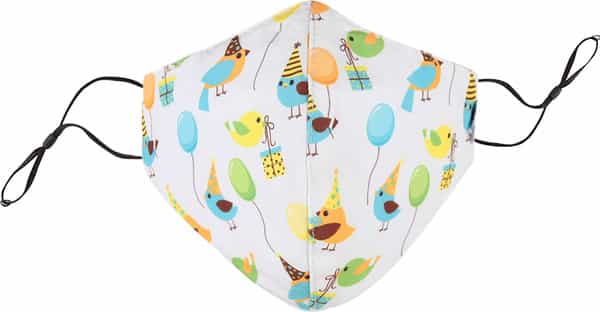 Chicco Kids Face Mask 3-6Y Bird Jungle - 2Pc
