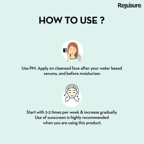 Rejusure 0.3% Retinol + Coq10 Facial Serum 30Ml