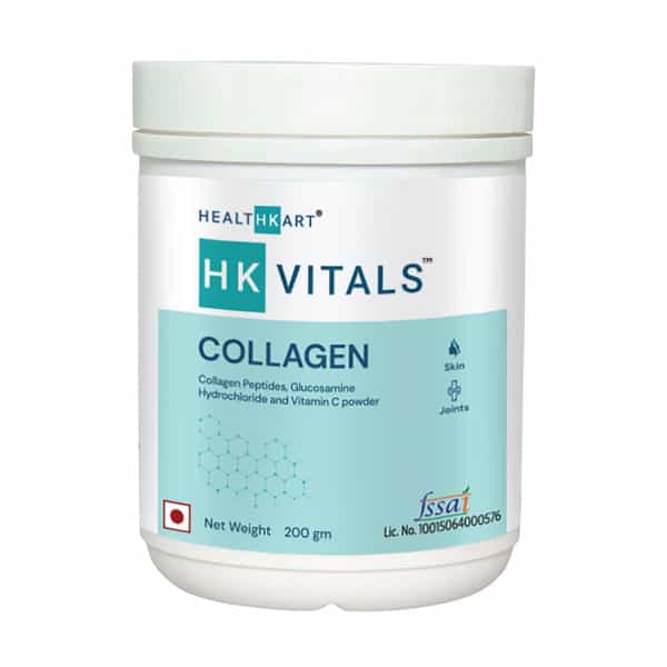 Hk Vitals Collagen With Glucosamine | Vitamin C | For Hair | Skin & Joints (200 G)