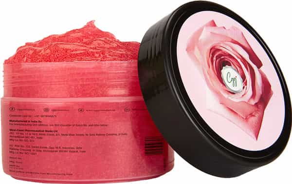 Cgg Cosmetics Bulgarian Rose Gel Exfoliating Body Scrub - 250Gm