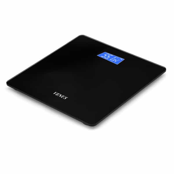 Venus (India) Electronic Digital Personal Bathroom Weight Machine | Upto 180Kg | Eps-2001 Dark Black