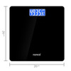 Venus (India) Electronic Digital Personal Bathroom Weight Machine | Upto 180Kg | Eps-2001 Dark Black