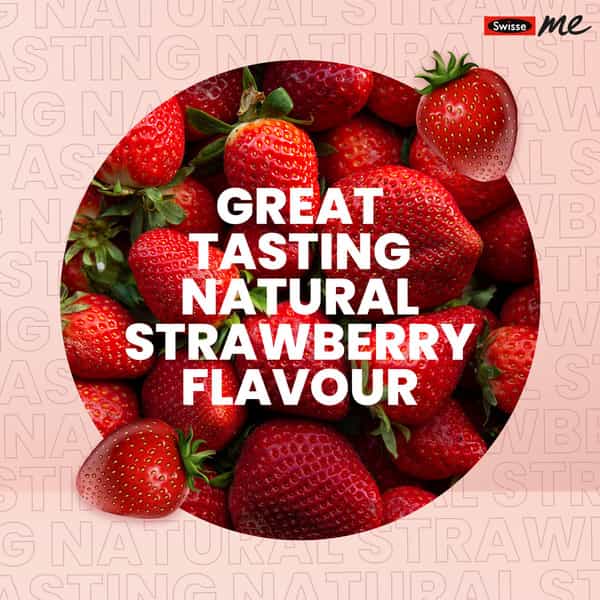 Swisse Me Biotin Gummies For Healthy Hair Skin & Nails Strawberry Flavour Bottle Of 30 Gummies