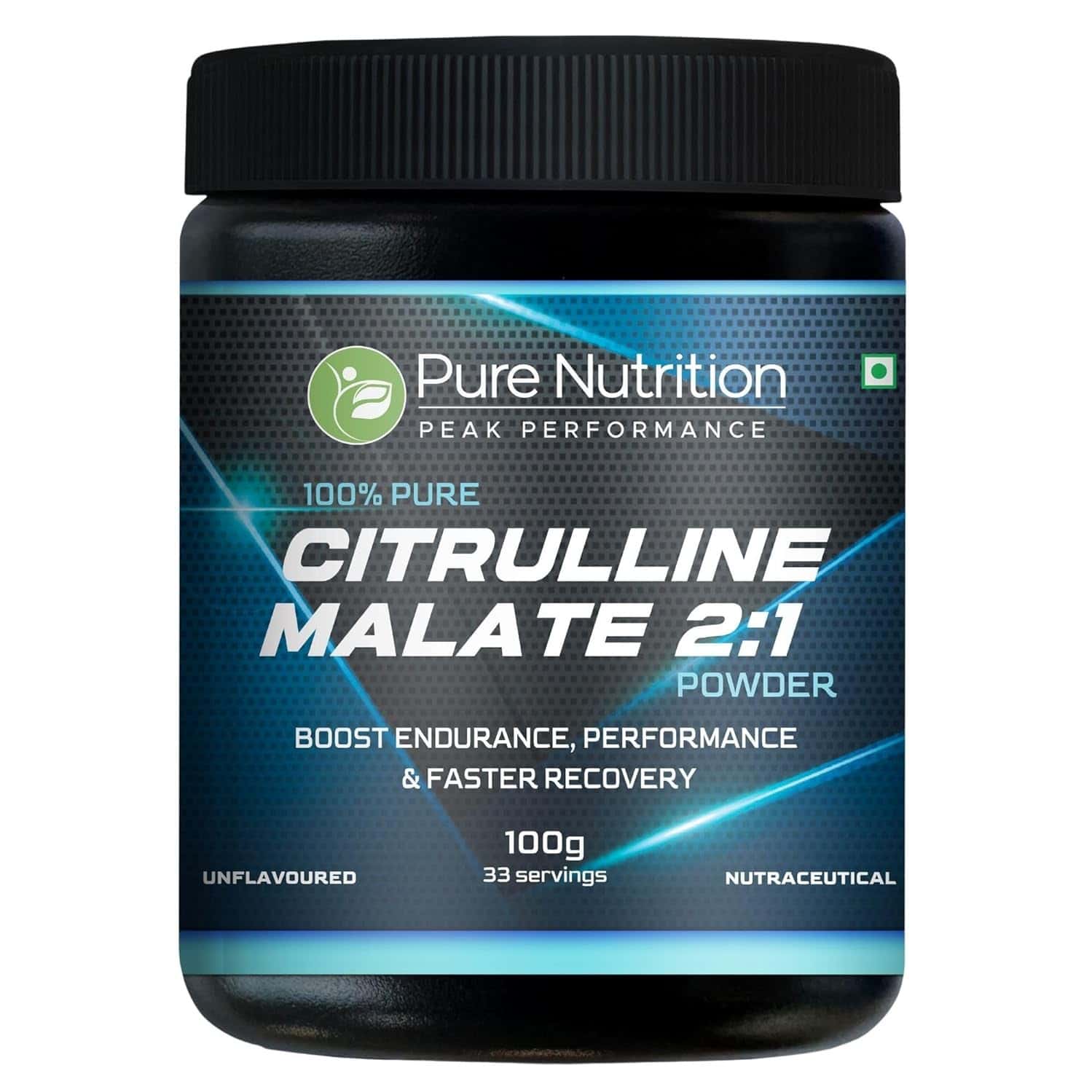 Pure Nutrition 100% Pure L Citrulline Dl Malate 2:1 Powder | Unflavoured - 66 Servings | 100g