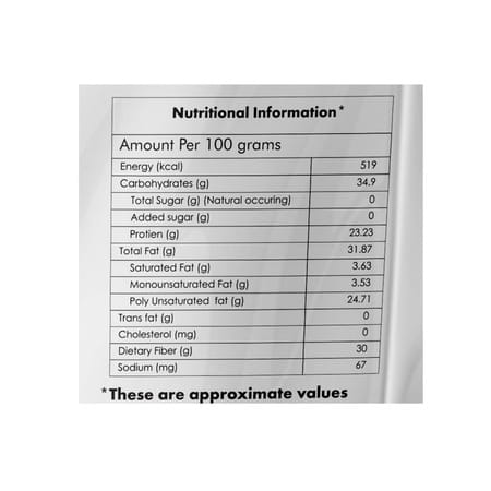 Delight Nuts White Chia Seeds -Delicious Seeds For A Nutritious Snack 200gm