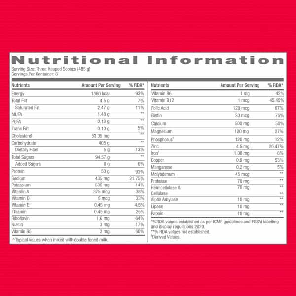 Gnc Pro Performance Weight Gainer - 6.6 Lbs 3 Kg (Double Chocolate)