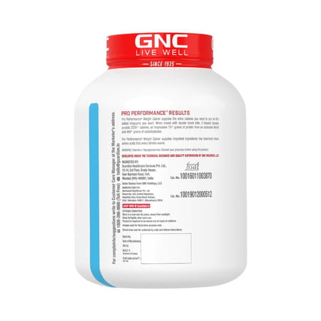 Gnc Pro Performance Weight Gainer - 6.6 Lbs 3 Kg (Double Chocolate)