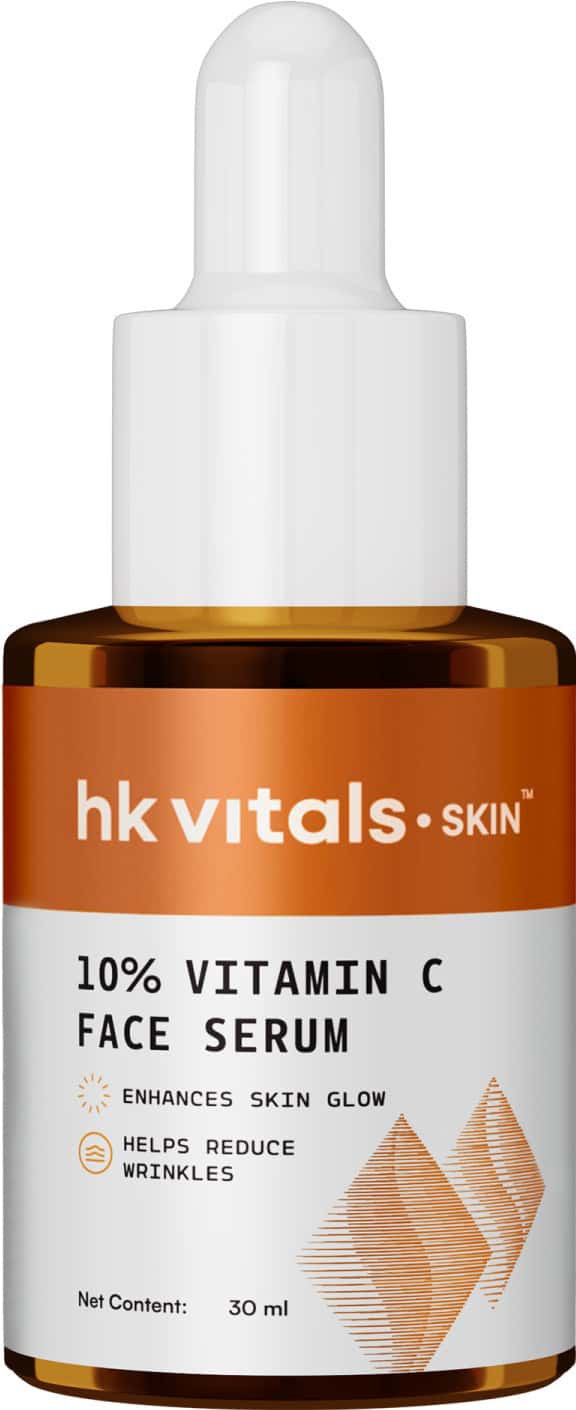 Hk Vitals 10 Vitamin C Face Serum (30 Ml) | With Superox - C & 3 - O - Ethyl Ascorbic Acid