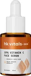 Hk Vitals 10 Vitamin C Face Serum (30 Ml) | With Superox - C & 3 - O - Ethyl Ascorbic Acid
