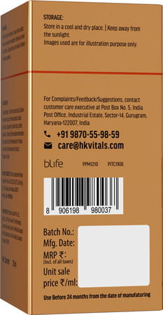 Hk Vitals 10 Vitamin C Face Serum (30 Ml) | With Superox - C & 3 - O - Ethyl Ascorbic Acid
