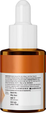 Hk Vitals 10 Vitamin C Face Serum (30 Ml) | With Superox - C & 3 - O - Ethyl Ascorbic Acid