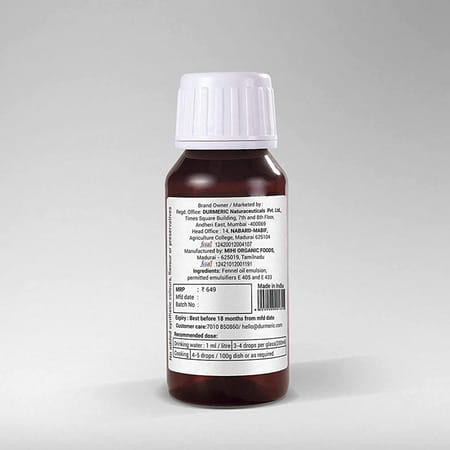 Durmeric Onedrop Fennel Seed Oil - 60 Ml