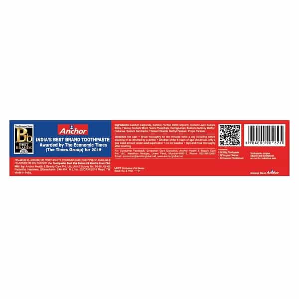Anchor All Round Protection Tooth Paste (200 Gm X 2)