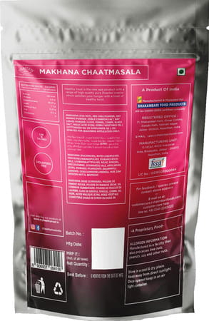 Healthy Treat Roasted Makhana- Pudina | Chaatmasala | & Tomato Tangy 180g