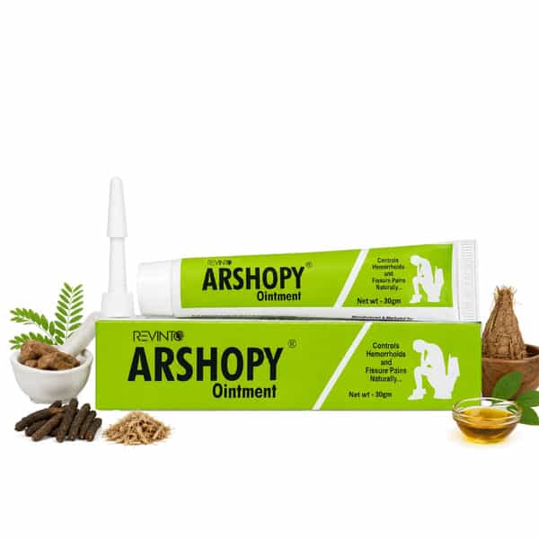 Revinto Arshopy Ointment | Fast Relief For Piles |30Gm Pack Of 2