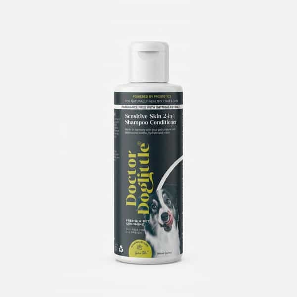 Doctor Doglittle Probiotic Dog Sensitive Skin 2-In-1 Shampoo & Conditioner (300 Ml)
