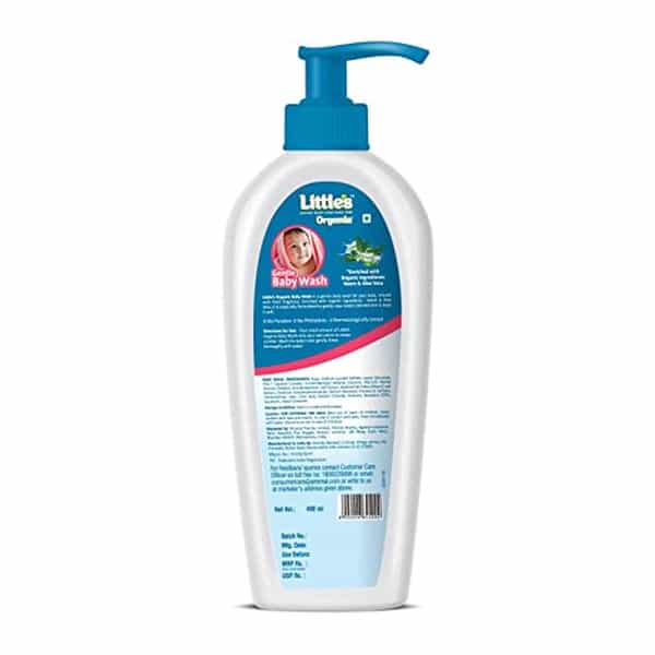Little's Organix Gentle Baby Wash 400Ml - Pump Pack 