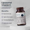Miduty Liposomal Vitamin C - Immunity Booster - Antioxidant - Skin Glow - 8X Absorption - 90 Capsule