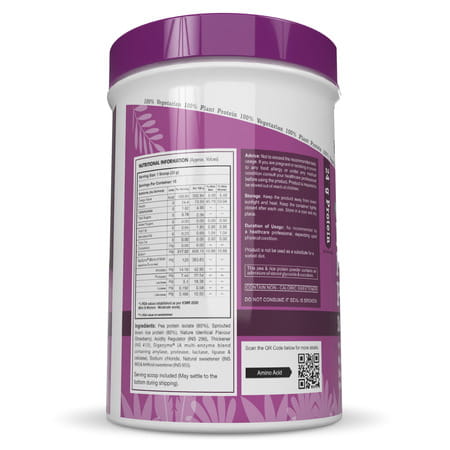 Healthyhey Nutrition Plant Protein Strawberry 500 Gm