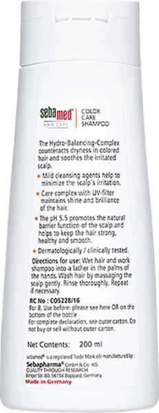Sebamed Color Care Shampoo 200 Ml