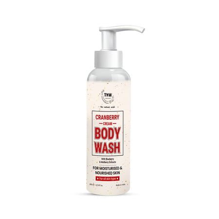 Tnw - The Natural Wash Cranberry Cream Body Wash | Moisturizes & Nourishes Skin | 200Ml
