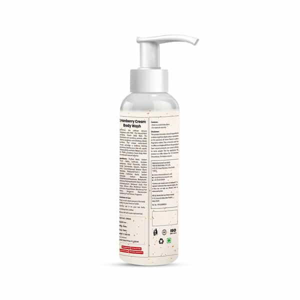 Tnw The Natural Wash Cranberry Cream Body Wash | Moisturizes & Nourishes Skin | 200Ml