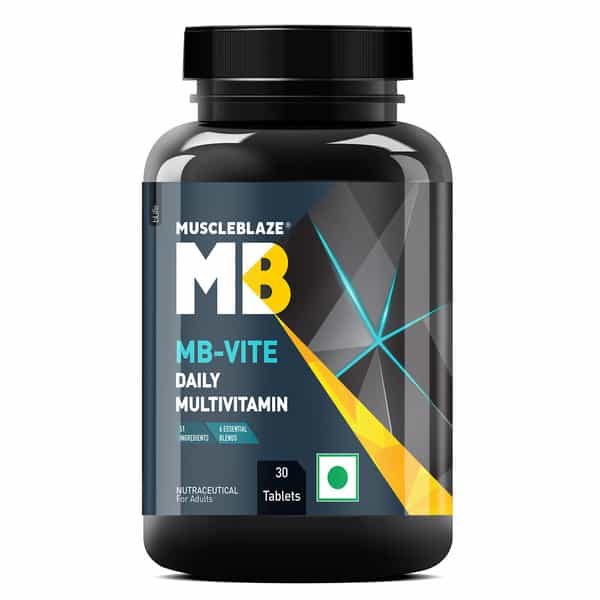 Muscleblaze Multivitamin With Immunity Boosters And Digestive Enzymes (30 Tablets)