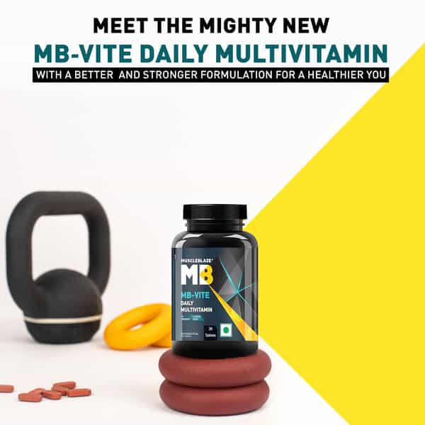 Muscleblaze Multivitamin With Immunity Boosters And Digestive Enzymes (30 Tablets)