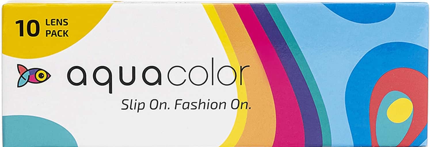 Buy AQUACOLOR CARAMEL BROWN DAILY DISPOSABLE COLOR LENSES (10 LENS /BOX /PLANO ) (0) Online