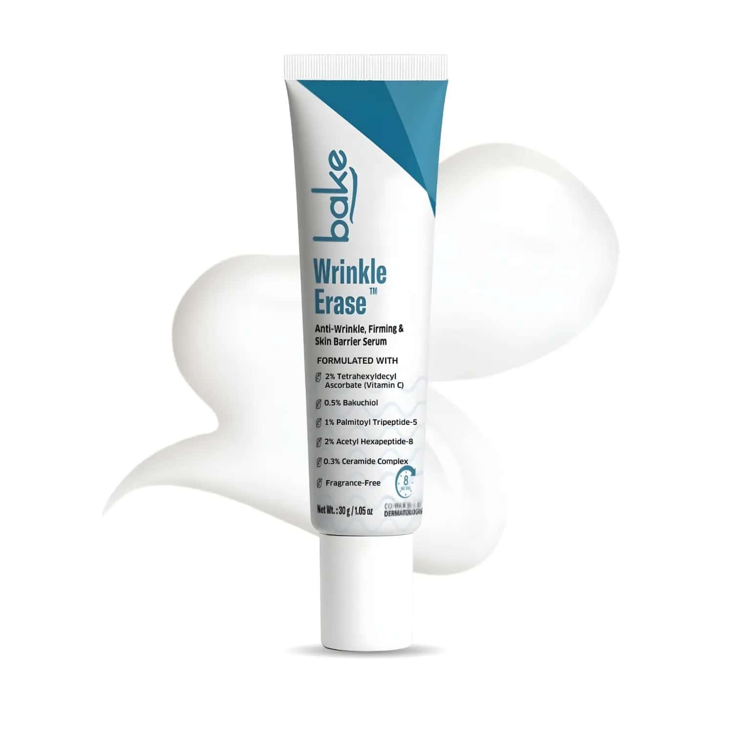 Bake Wrinkle Erase Anti-Aging Cream For Fine Lines | Firm & Smooth Skin (30g)