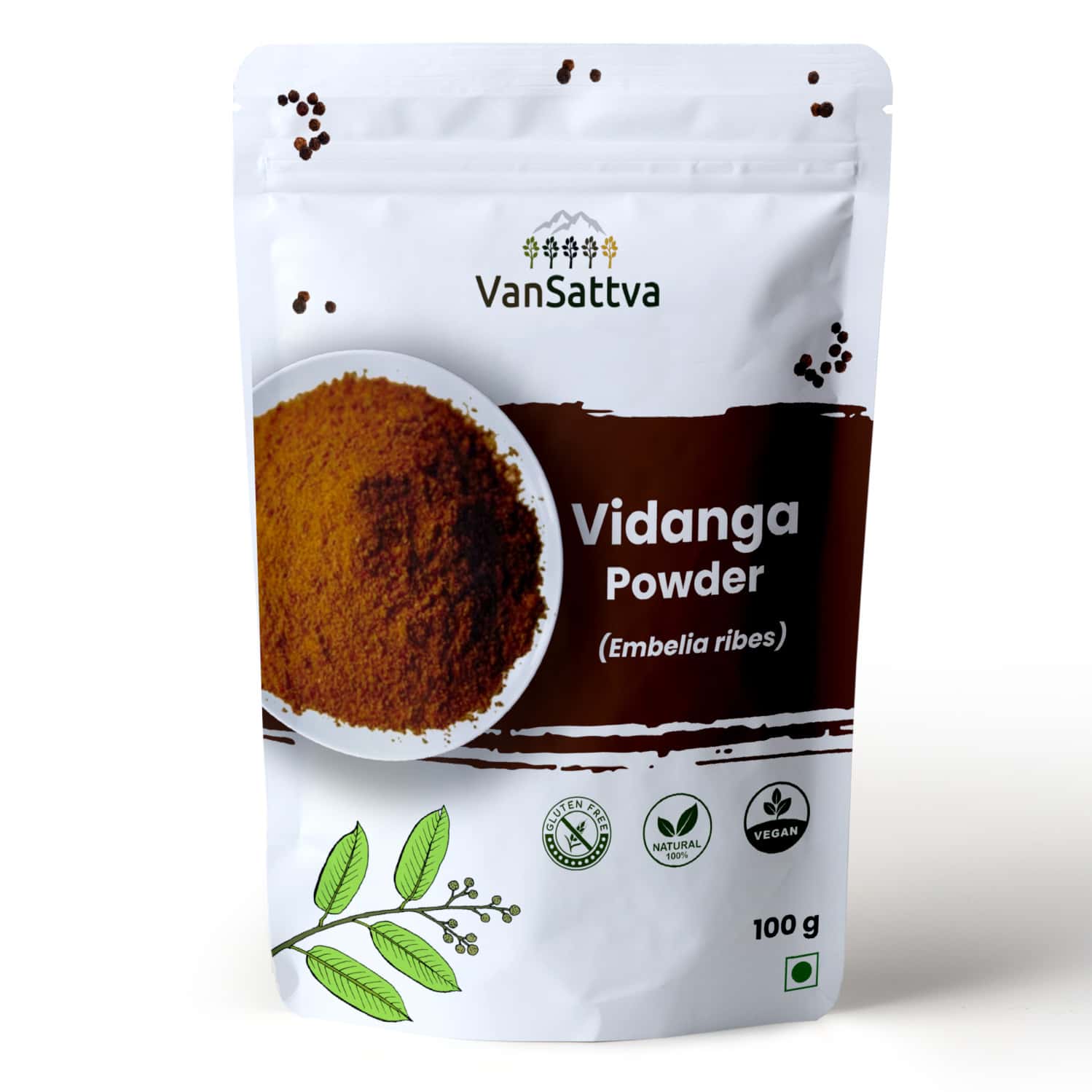 Vansattva Vidanga Powder - 100g