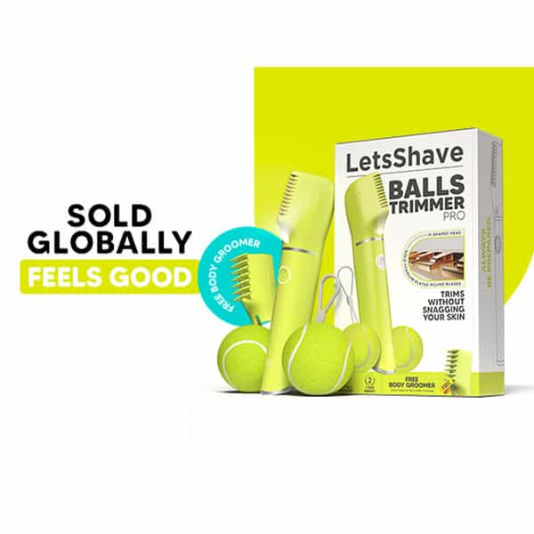 Letsshave Balls Trimmer And Balls Mist Combo For Men