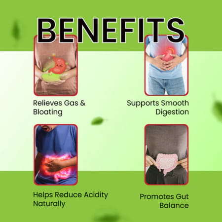 Cipzer Habbe Haltit 100 Pills | Supports Digestion & Helps Relieve Gas| Acidity & Stomach Discomfort