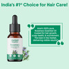 Aravi Organic Rosemary Essential Oil - Promotes Hair Growth | Healthy Scalp & Strengthens Hair 15Ml