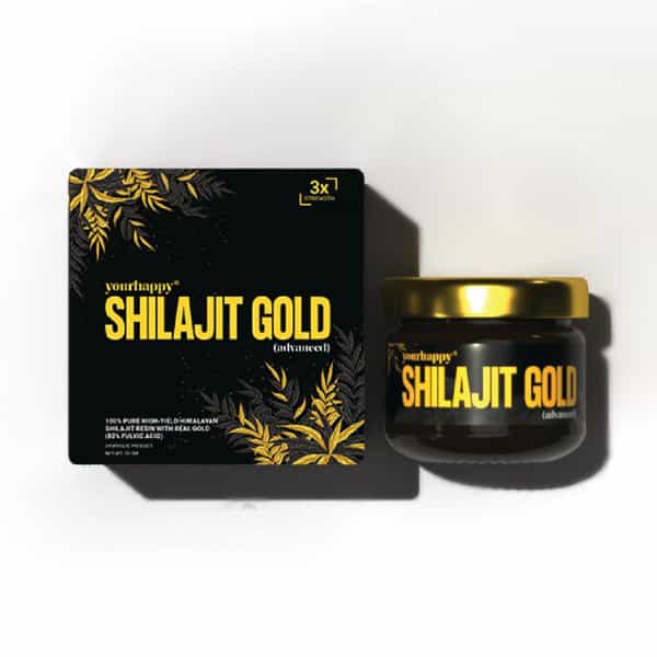 Yourhappylife Triple Strength Shilajit Gold Resin - 20G