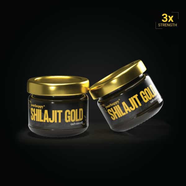 Yourhappylife Triple Strength Shilajit Gold Resin - 20G