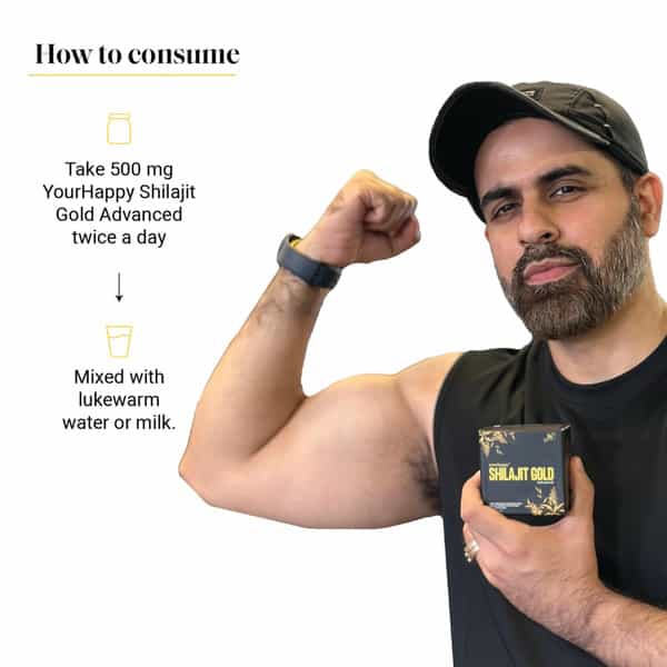 Yourhappylife Triple Strength Shilajit Gold Resin - 20G