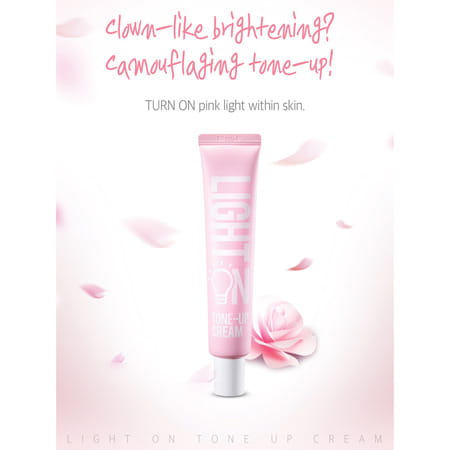 B.o.m Light On Tone - Up Cream - Korean Skincare - For Moisturisation - Hydration - 40Ml